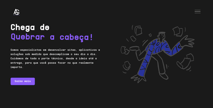 agcustom - Screenshot do projeto