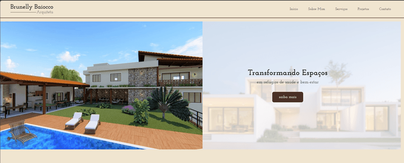 brunelly - Screenshot do projeto